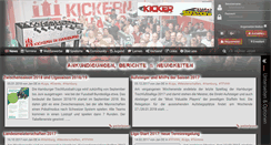 Desktop Screenshot of kickern-hamburg.de